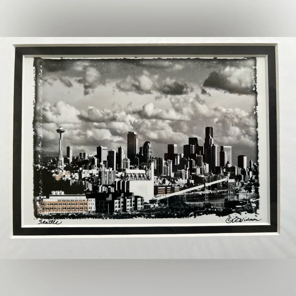 Ralph Widman Photography Picture Seattle Pikes Place Public Market Skyline